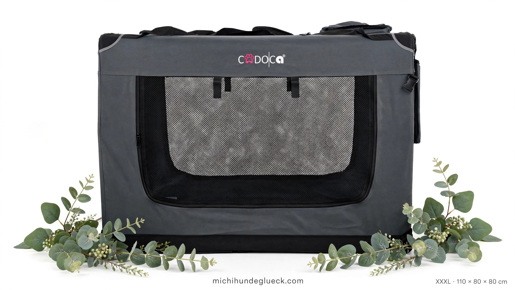 CADOCA Faltbox XXXL in edlem Dunkelgrau/Anthrazit 1