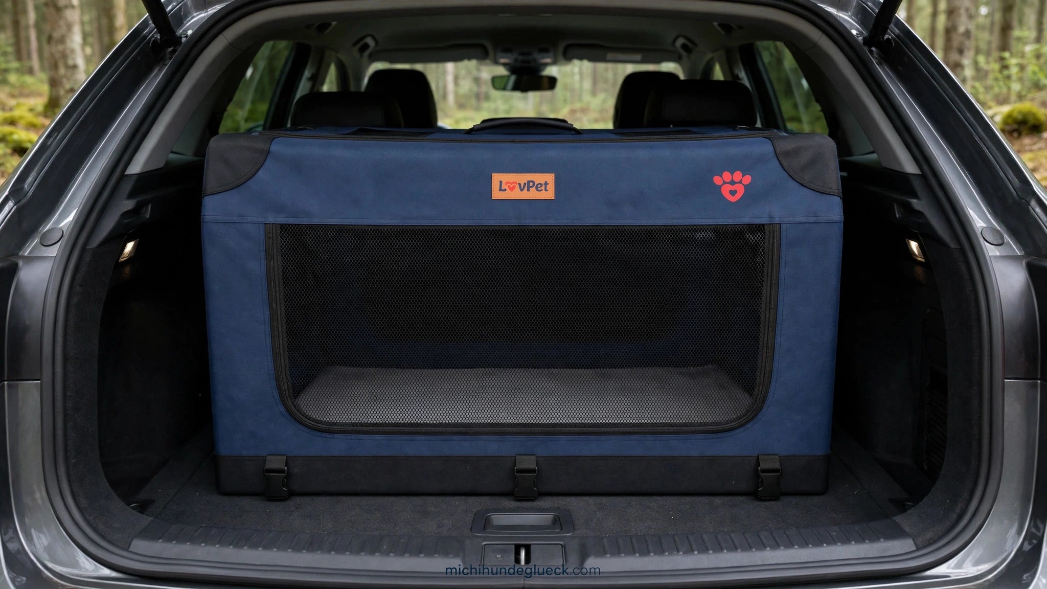 LovPet Faltbox XXL 90x60x60cm Blau