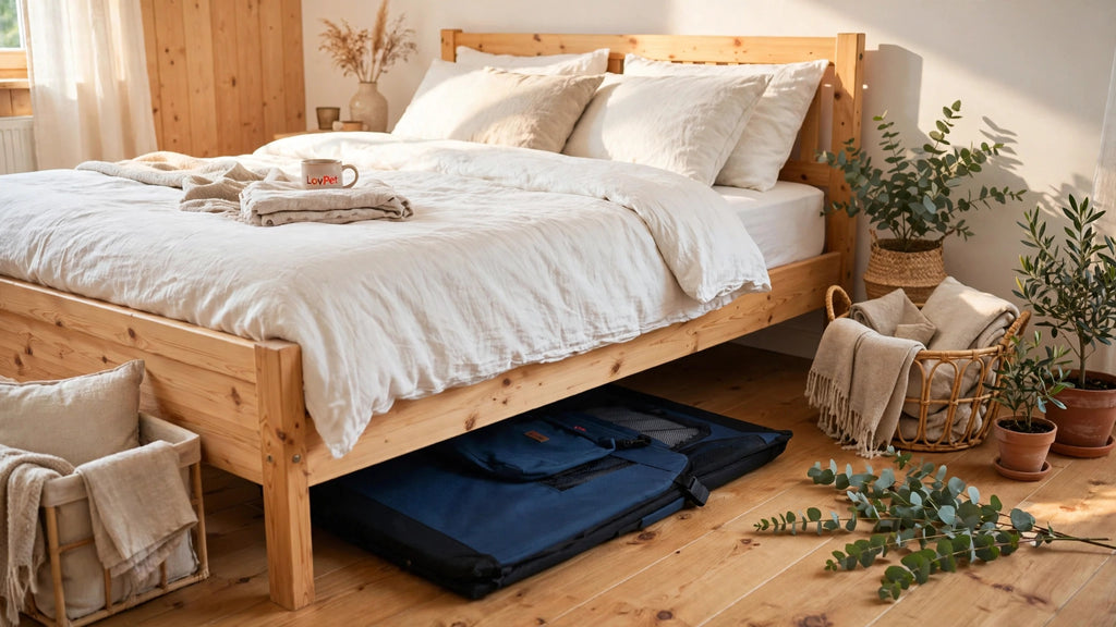 LovPet Faltbox XXL 90x60x60cm Blau