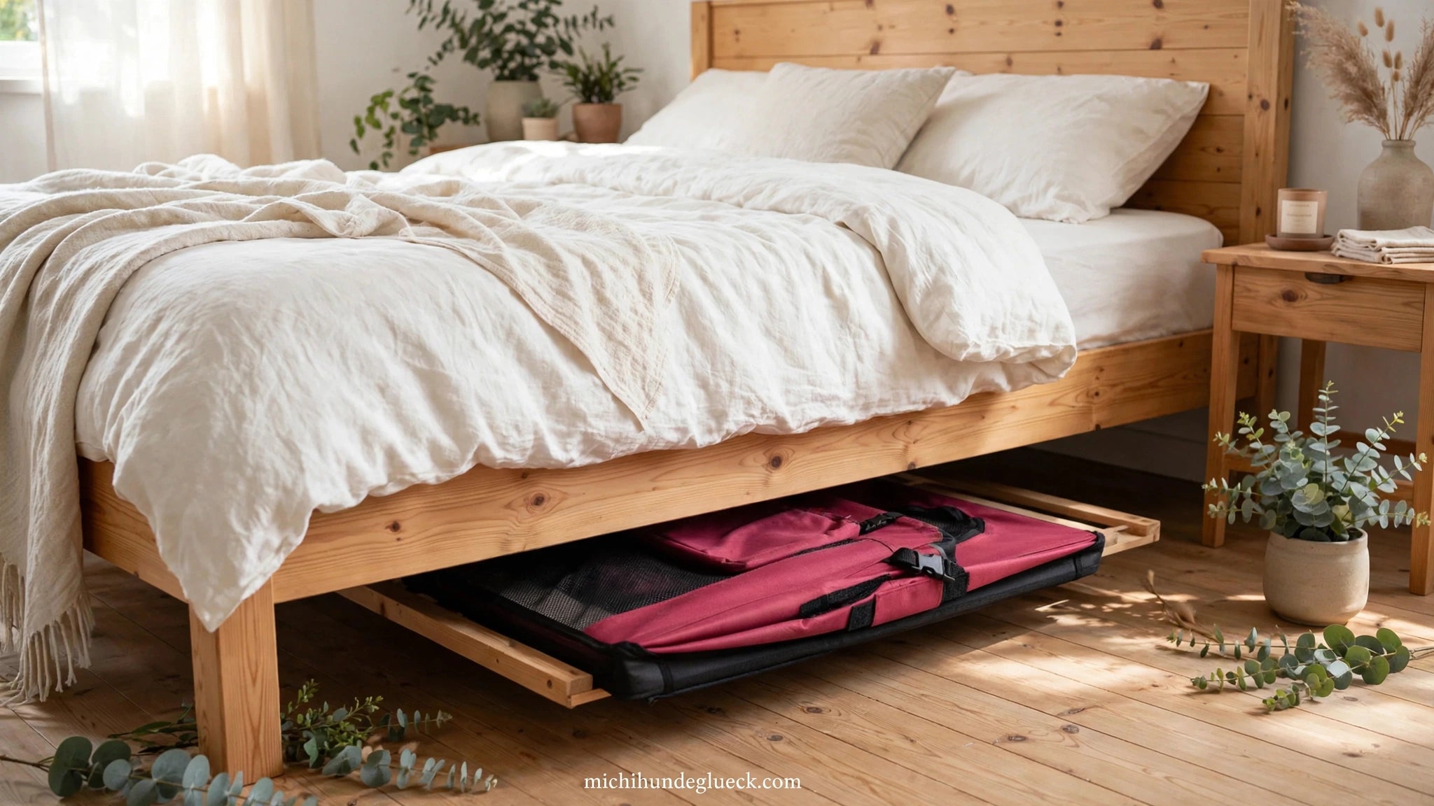 CADOCA Faltbox XL 82x56x58cm Beere-Pink