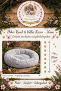 Kuschel-Donut Hundebett Orthopädisch | Waschbar & Gelenkschonend